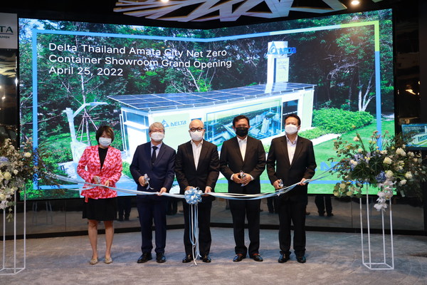 Delta Thailand Launches the Country’s First Net Zero Container Showroom with Smart, Green Solutions at Amata City Chonburi