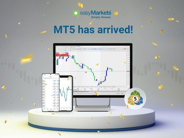 easyMarkets Launches MT5 with Variable Spreads