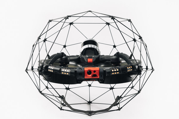 Elios 3, the first mapping and inspection indoor drone that turns asset data into digital insights.
