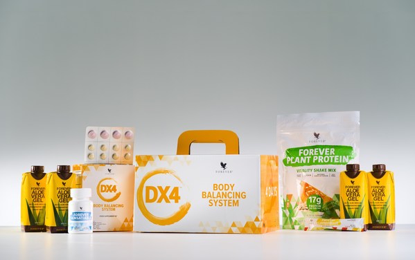 The DX4 Body Balancing System includes seven nutritional products and supplements as part of a four-day health reset that improves the mind-body connection.