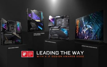 Four the Win – GIGABYTE Wins Big at iF Design Award 2022