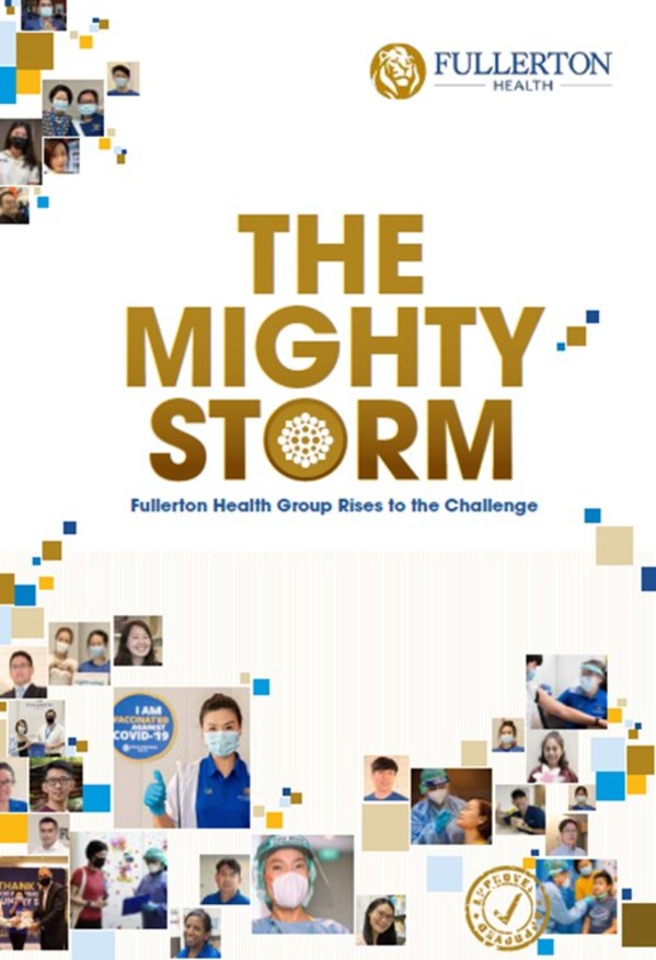 Cover Page of The Mighty Storm - Fullerton Health Group Rises to the Challenge Cover Page of The Mighty Storm - Fullerton Health Group Rises to the Challenge