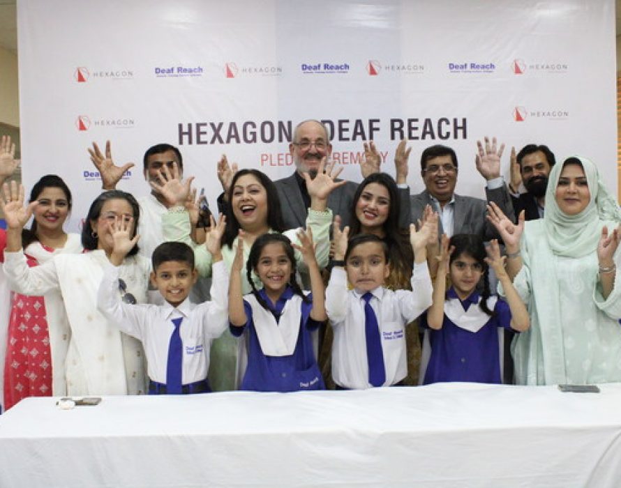 Hexagon Developments and Deaf Reach Sign Pledge Agreement