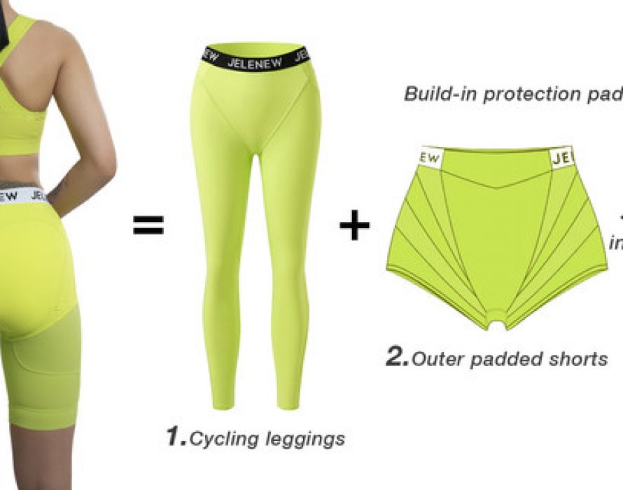 Jelenew 1+1 model outer padded cycling pants will bring women a “cycling revolution”