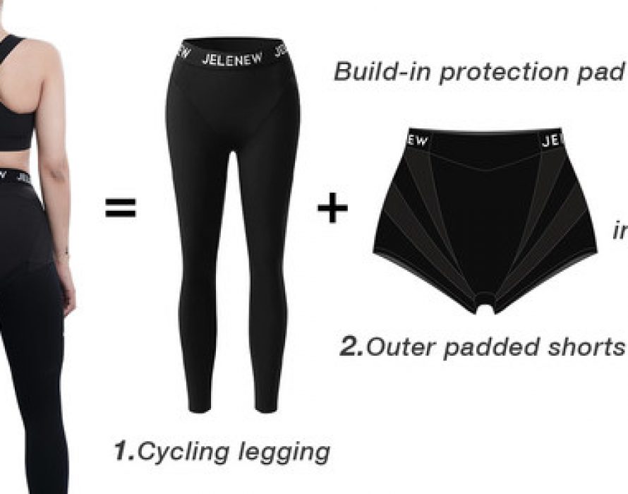 Jelenew introduces revolutionary 1+1 model outer padded cycling pants for women and announces its product strategy for the first time