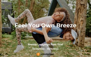 Kids’ activewear brand moodytiger launched a worldwide free trial campaign
