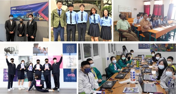 Students from 20 schools across 14 countries and territories participated in the program this year