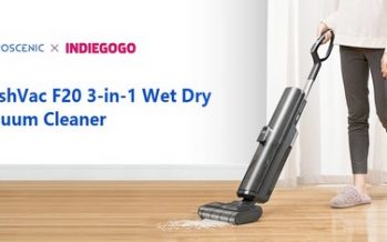 Proscenic Launches Its Indiegogo Campaign for New WashVac F20 Cordless Wet Dry Vacuum