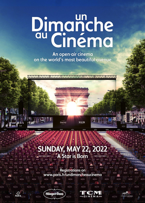 Un Dimanche au Cinéma marks the great return of events on the Champs-Elysées with this open-air screening