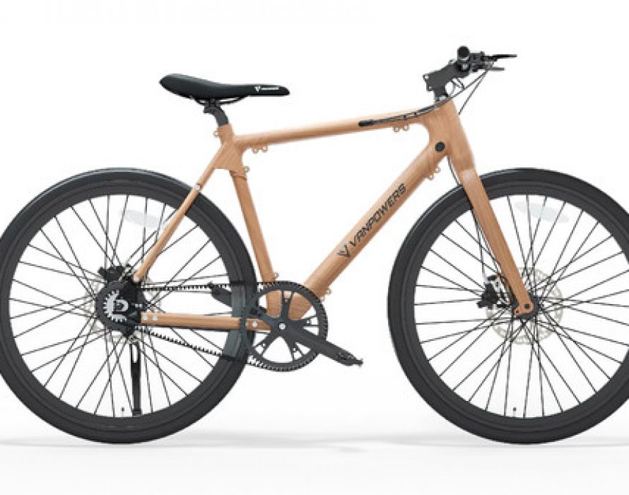 Vanpowers Bike: City Vanture Combines Ancient Mortise and Tenon Structures with Modern Craftsmanship to Achieve E-bike’s Outstanding Balance, The First Electric Bike with an Assembled Frame