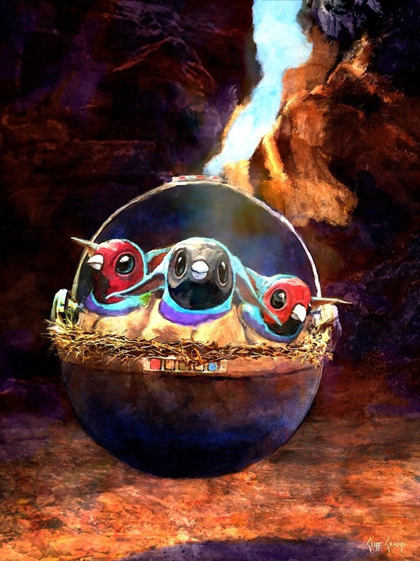 ViewSonic will hold an online charity auction for a one-of-a-kind NFT art piece, "The Hatchlings", from ViewSonic ColorPro Partner and Star Wars and Lucasfilm illustrator Cliff Cramp.