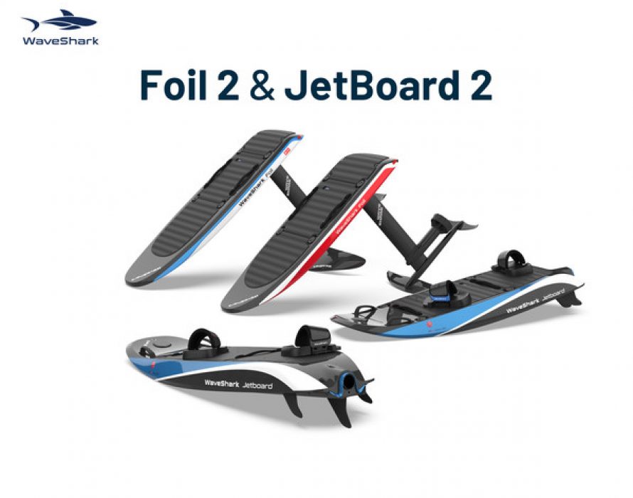 WaveShark Launches Jetboard 2 and Foil 2, World’s Fastest, Longest-Lasting Motorized SurfBoards