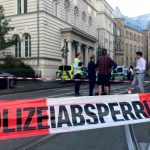 German man leaves severed human head at courthouse