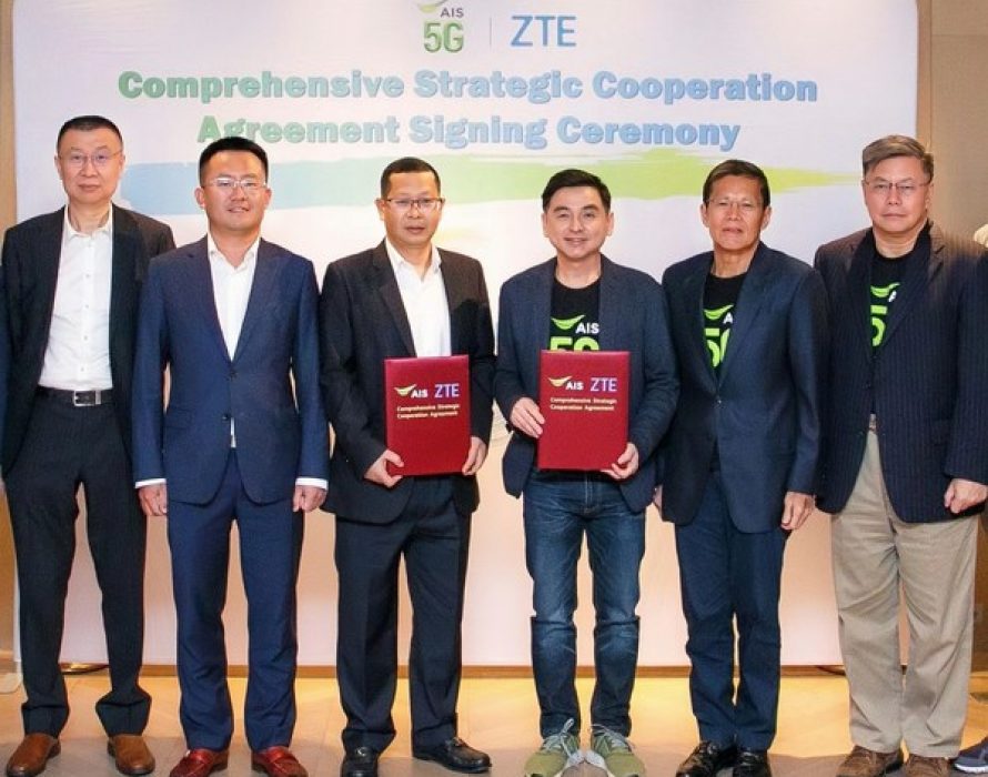AIS teams up with ZTE to build the first high-level 5G network in Thailand