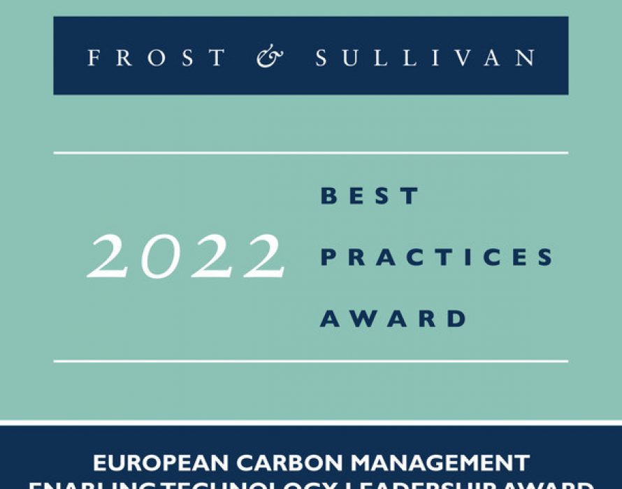 Frost & Sullivan Recognizes carbmee with the 2022 Europe Enabling Technology Leadership Award in the Carbon Management Industry