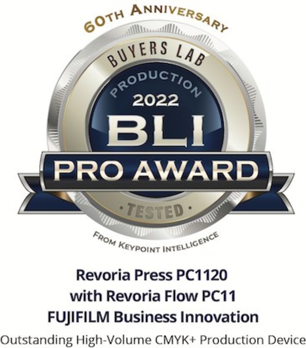 FUJIFILM Business Innovation Asia Pacific Wins BLI 2022 PRO Award from Keypoint Intelligence