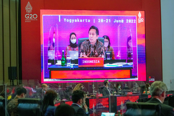 Indonesian Health Minister gave remarks at the 1st G20 JFHMM Indonesian Health Minister gave remarks at the 1st G20 JFHMM