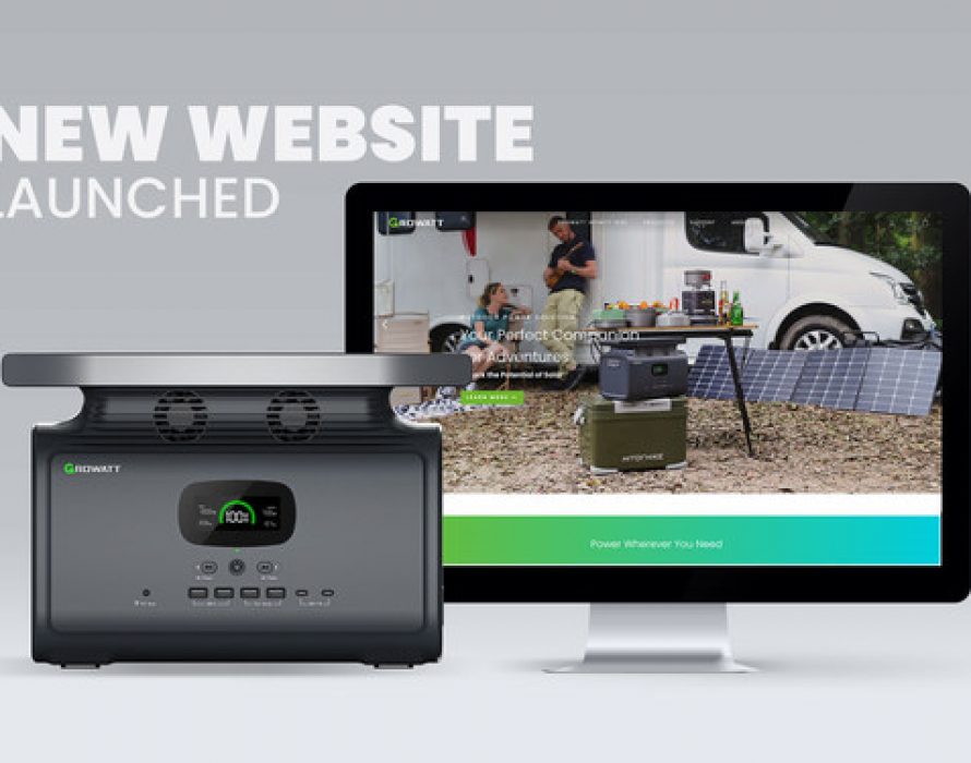 Growatt Launched New Website to Promote Its Portable Power Station Offerings