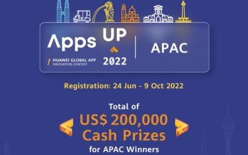 Huawei Mobile Services’ Apps UP 2022 Returns to Asia Pacific with a Total of US$200,000 Cash Prizes to be Won