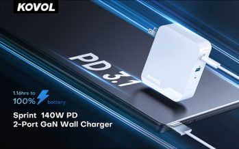 Kovol has become the new player of the 140W GaN Charger Market