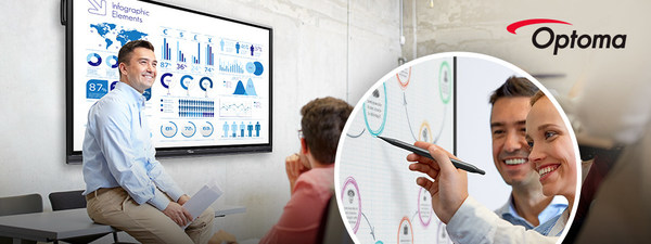 Optoma's New-gen Creative Touch Interactive Flat Panel Series