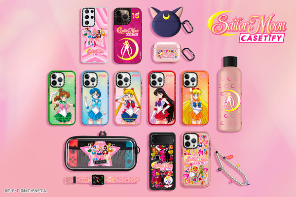 CASETiFY collaborates with the popular Japanese anime series, Pretty Guardian Sailor Moon, for their first-ever range of lifestyle and tech accessories inspired by unbreakable friendships.