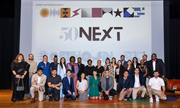 50 Next Class of 2022 is revealed at the first-ever live 50 Next ceremony in Bilbao, Basque Country 50 Next Class of 2022 is revealed at the first-ever live 50 Next ceremony in Bilbao, Basque Country