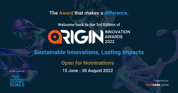 ORIGIN Innovation Awards 2022 Open for Nominations