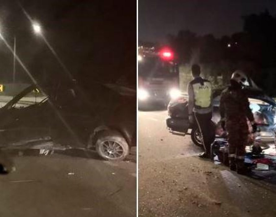 Two teenagers killed in crash near Sultan Ibrahim Stadium