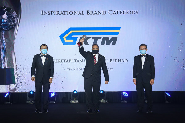 Keretapi Tanah Melayu Berhad Awarded the Asia Pacific Enterprise Awards 2022 Malaysia under Inspirational Brand Category