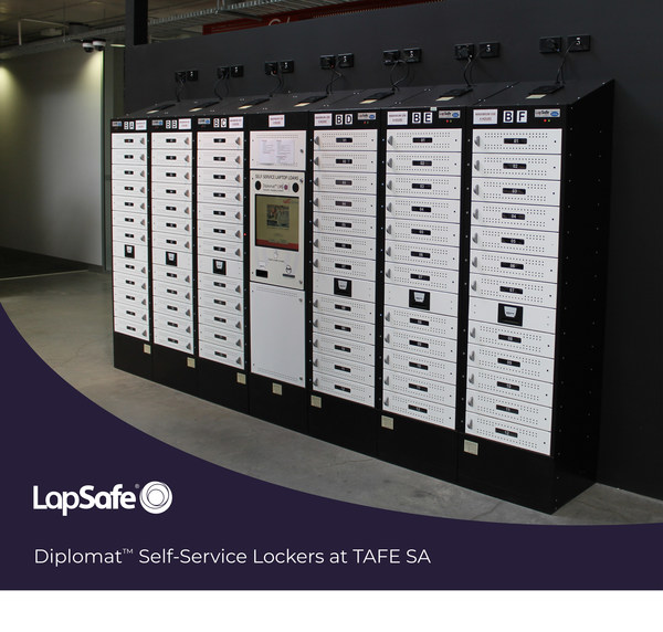 Diplomat™ Self-Service Lockers at TAFE SA