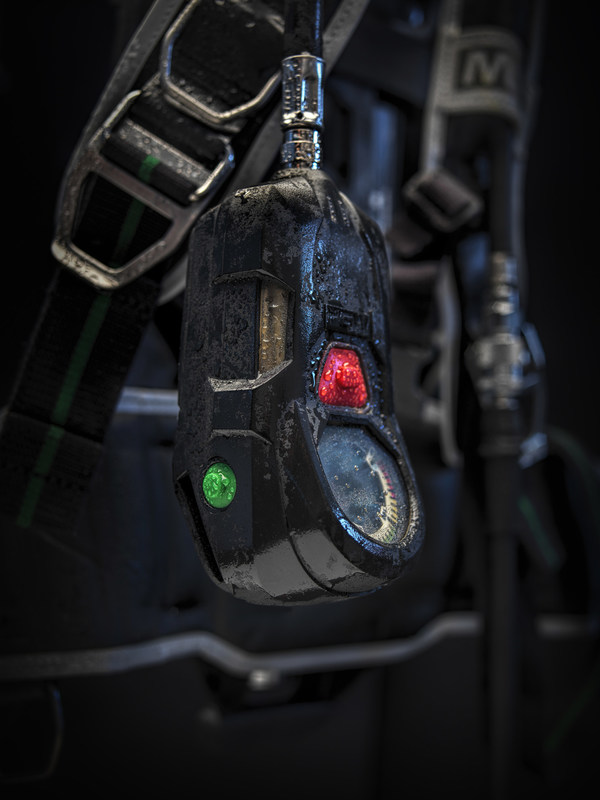 The MSA® M1 SCBA Control Module.