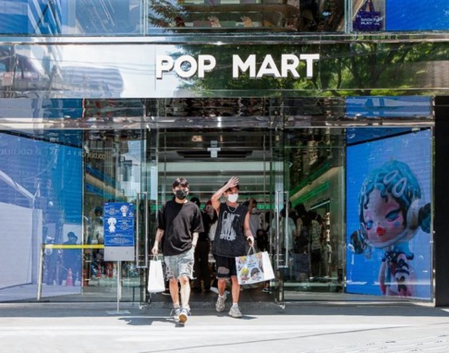 Pop Mart flagship store opens in South Korea, art toy culture finds its way in Hongdae, Seoul