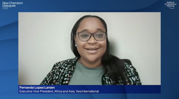 Fernanda Lopes Larsen, Yara’s Executive Vice President (EVP) for Africa & Asia