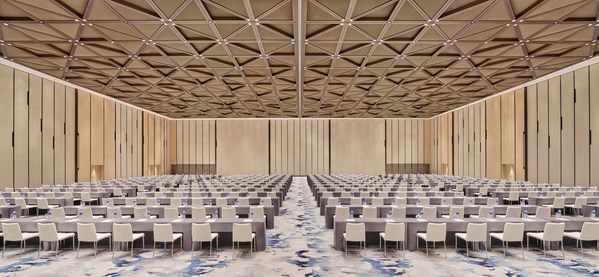 Pillarless Grand Ballroom of Lingang Xinchen International Conference Center