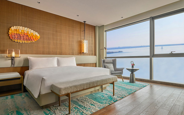 Artyzen Lingang Shanghai Guestroom with unparalleled Dishui Lake view Artyzen Lingang Shanghai Guestroom with unparalleled Dishui Lake view