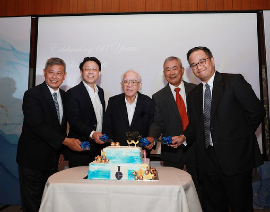 CHEMICAL INDUSTRIES (FAR EAST) LIMITED MARKS 60TH ANNIVERSARY WITH $60,000 DONATION TO SOULJOURN