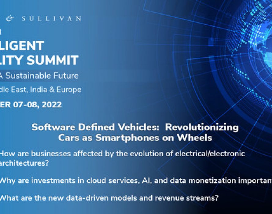 Engage with a Sustainable Future through Software-defined Vehicles at Frost & Sullivan’s Summit