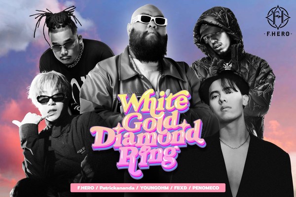 F.HERO’, legendary Thai rapper Releases ‘White Gold Diamond Ring’ a new romantic love song along with MV VISUALIZER
