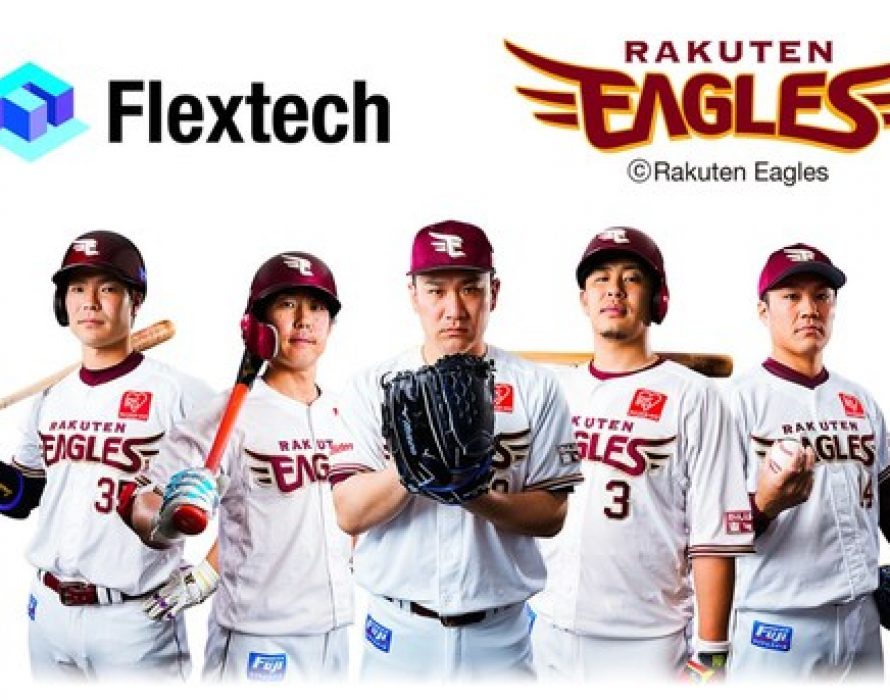 Flextech Inc. Announces Sponsorship of Tohoku Rakuten Golden Eagles Professional Baseball Team