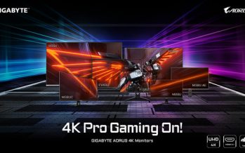 GIGABYTE 4K Gaming Monitor Lineup Shine with Worldwide Recognition
