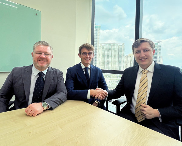 Mark Owens, Jamie Bubb-Sacklyn, and Reuben van Dijk of Melbourne Capital Group