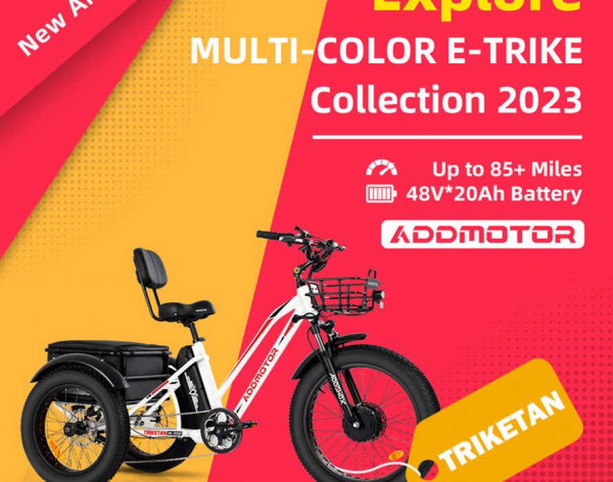 Addmotor Introduces its Triketan M-350 Electric Tricycle Model