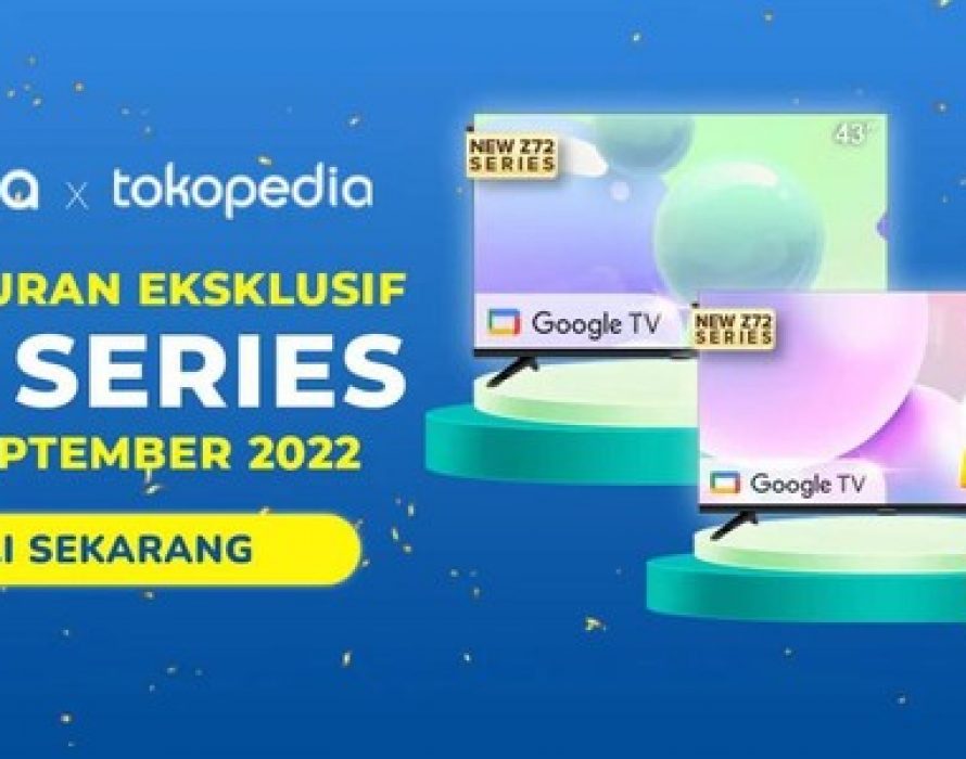 coocaa X Tokopedia 909 event brings the all-new 32″ and 43″ Z72 Google TV