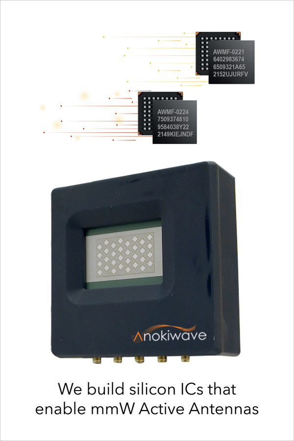 Anokiwave builds silicon ICs that enable mmW Active Antennas