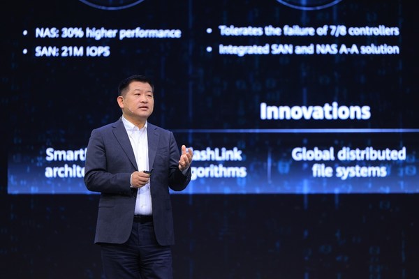 Dr. Peter Zhou, President of Huawei IT Product Line