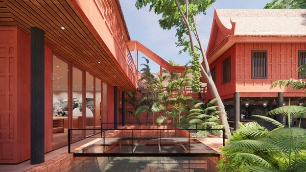 The walkway - Jim Thompson Heritage and Creative Quarter