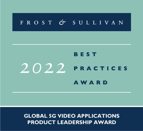 2022 Global 5G Video Applications Product Leadership Award