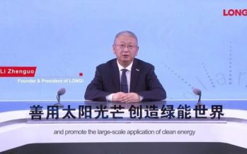 LONGi founder Li Zhenguo urges focus on technological innovation to support the sustainable development of PV industry at the 8th World Conference on Photovoltaic Energy Conversion