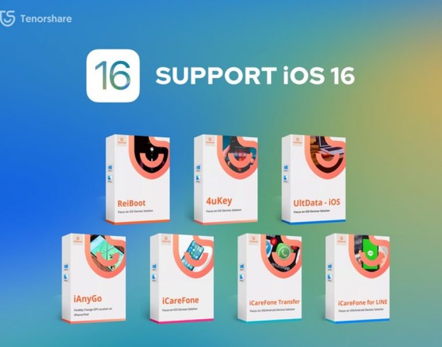 Tenorshare Software is Now Compatible with Apple’s iOS 16